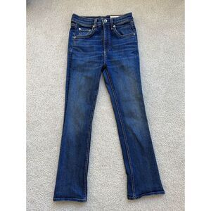 Rag Bone Bootscut Jeans Light Stretched Size 25 Blue